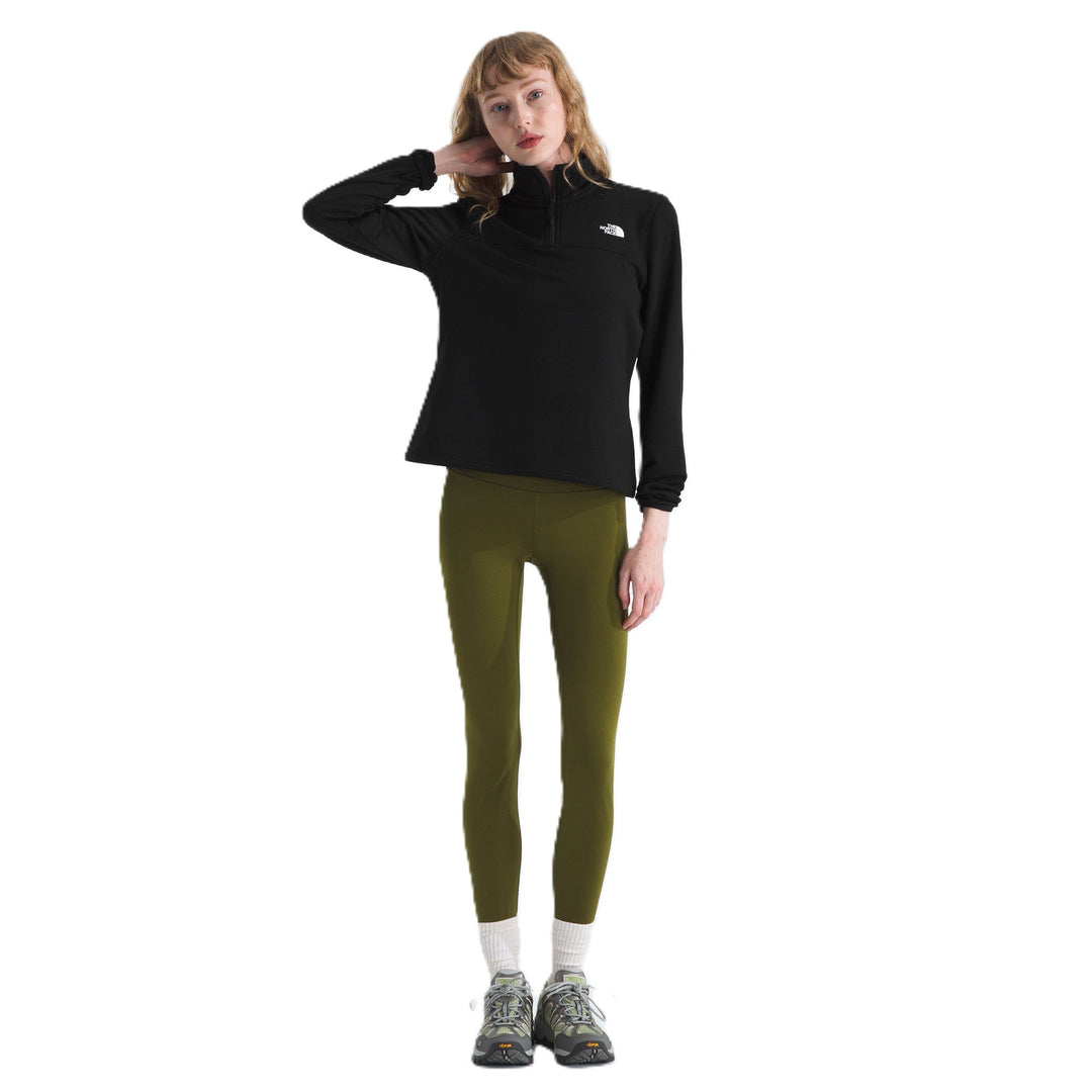 The North Face Women's Cedar Trail Grid Fleece ¼ Zip Jacket