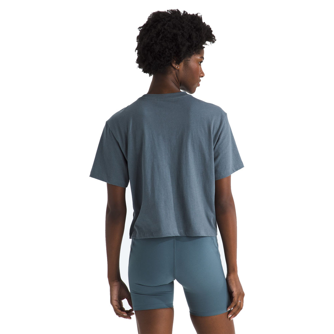 The North Face Women's Evolution Simple Dome Crop Relaxed Short-Sleeve Tee