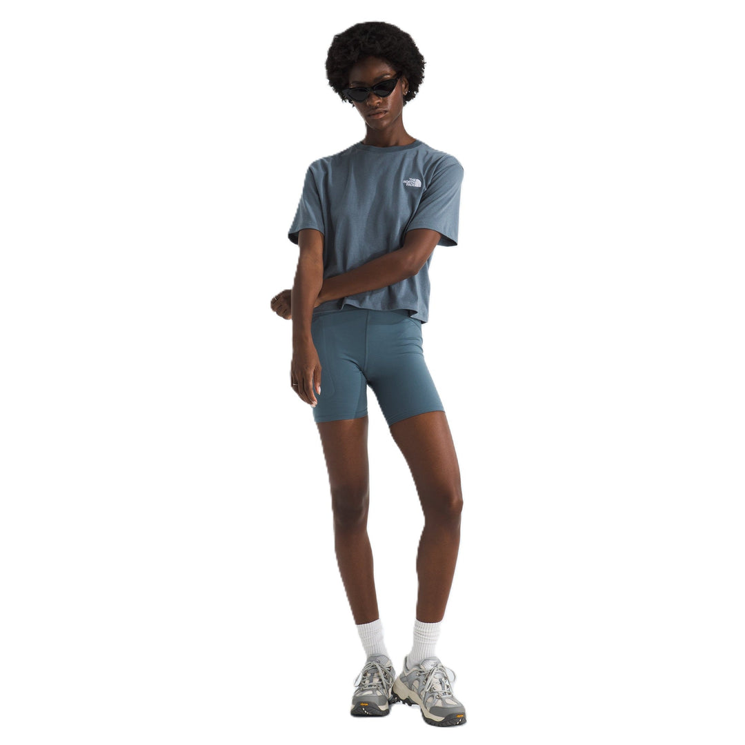 The North Face Women's Evolution Simple Dome Crop Relaxed Short-Sleeve Tee