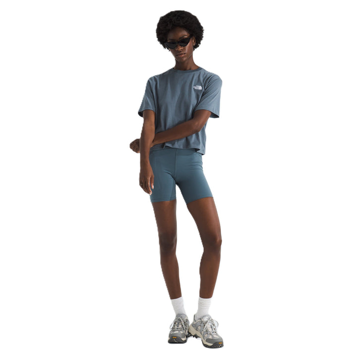 The North Face Women's Evolution Simple Dome Crop Relaxed Short-Sleeve Tee