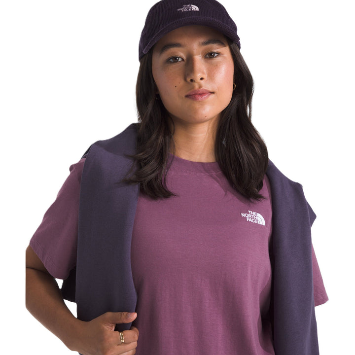 The North Face Women's Evolution Simple Dome Crop Relaxed Short-Sleeve Tee