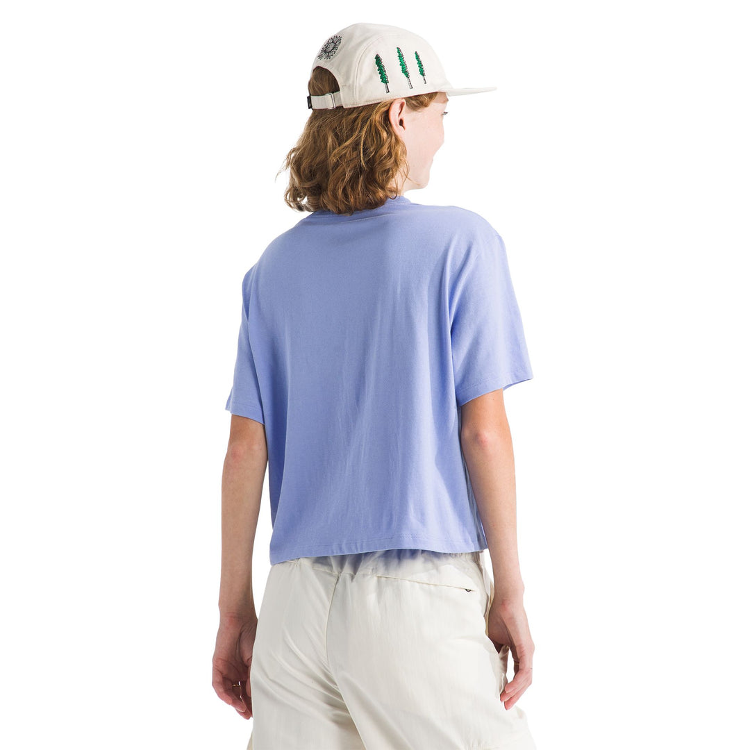 The North Face Women's Evolution Simple Dome Crop Relaxed Short-Sleeve Tee