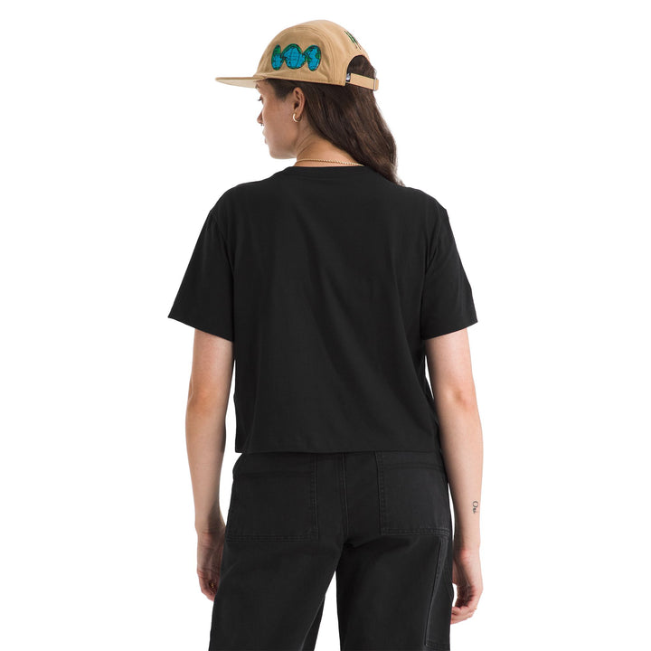 The North Face Women's Evolution Simple Dome Crop Relaxed Short-Sleeve Tee
