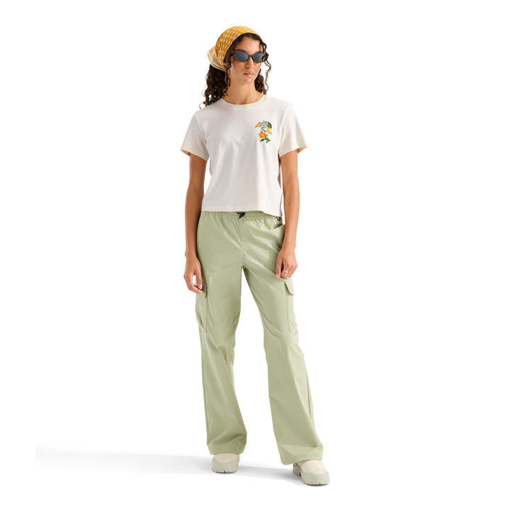 The North Face Women's Flora Embroidered Regular Short Sleeve Tee—Graphic
