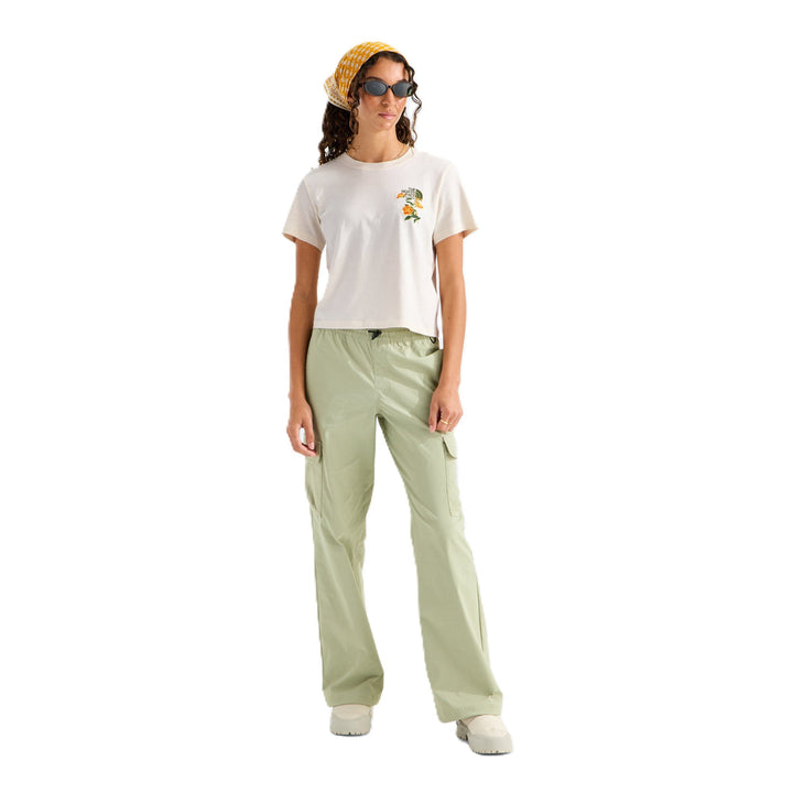 The North Face Women's Flora Embroidered Regular Short Sleeve Tee—Graphic