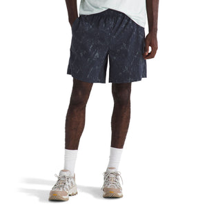 Summit Navy Rock Texture Print