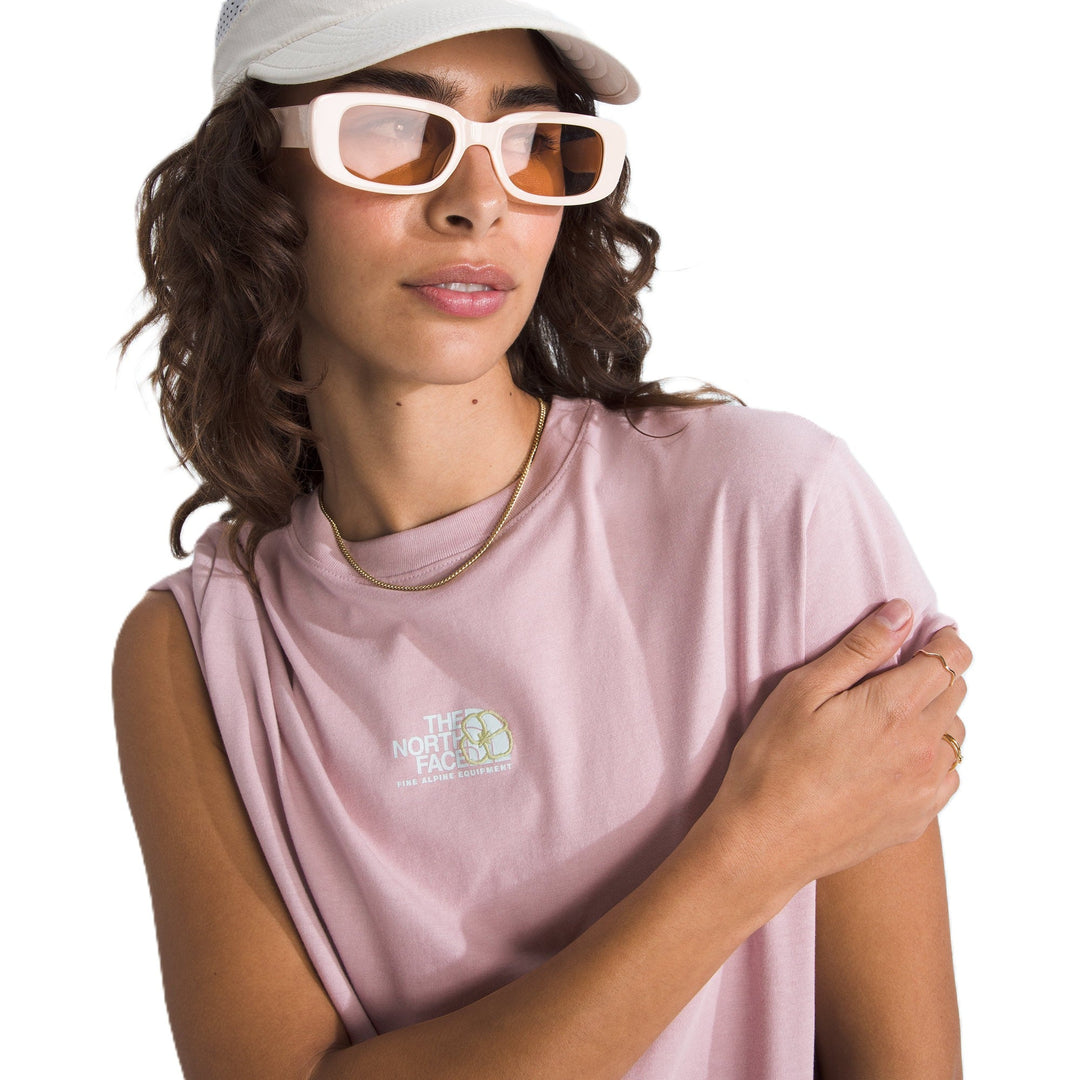 The North Face Women's Floral Alpine Relaxed Short Sleeve Tee