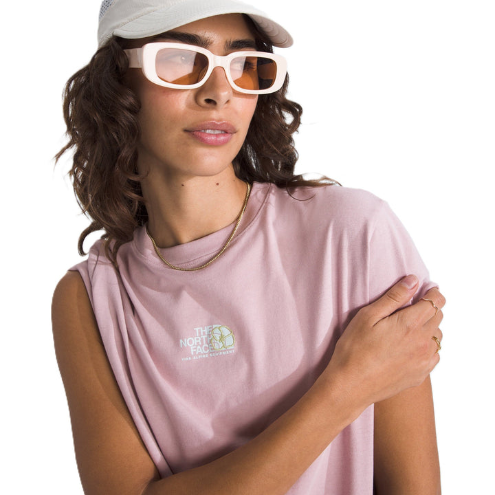 The North Face Women's Floral Alpine Relaxed Short Sleeve Tee