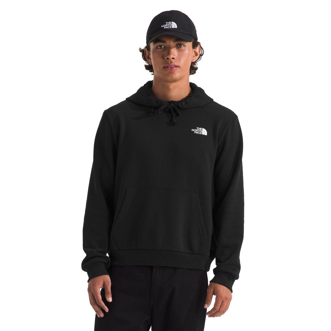 The North Face Men's Red, White & Blue Regular Hoodie