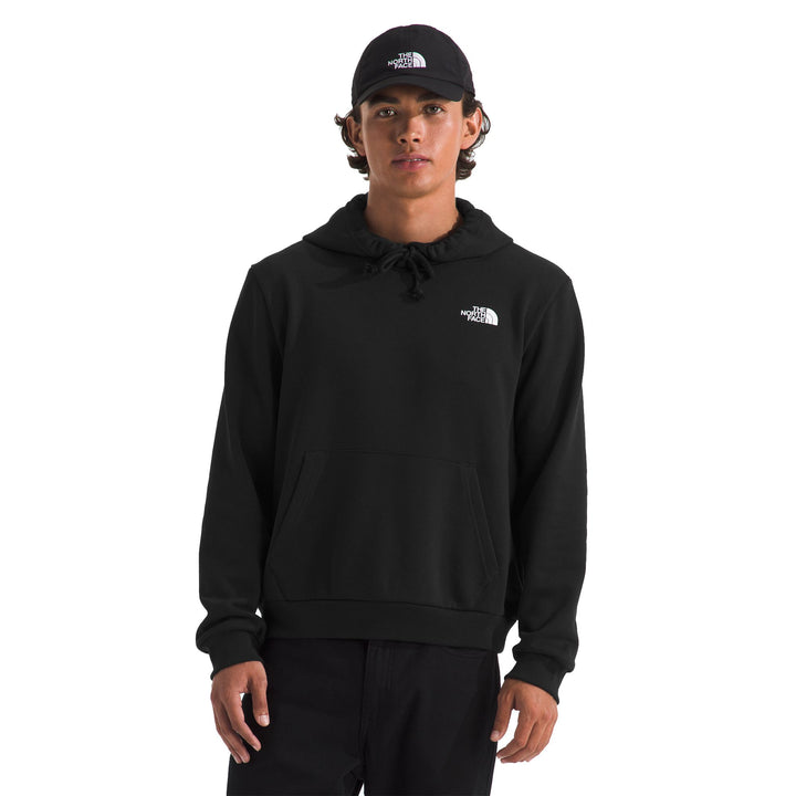 The North Face Men's Red, White & Blue Regular Hoodie