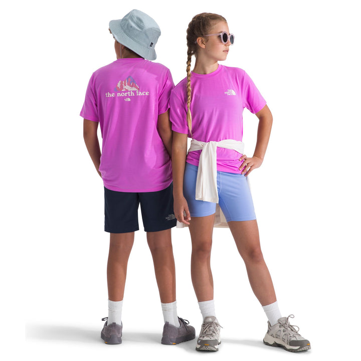 The North Face Teen Adventure Wildflower Mountain Short Sleeve Tee