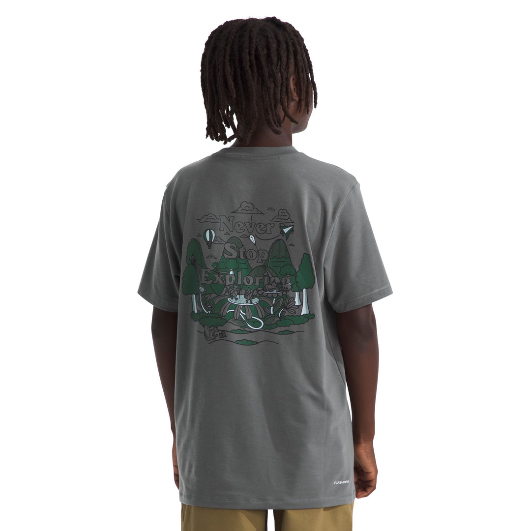 The North Face Kids' Adventure Sequoia Shade Short Sleeve Tee