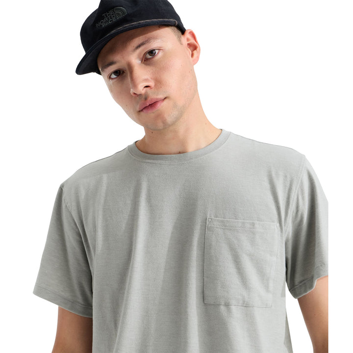 The North Face Men's Tri-Blend Short-Sleeve Pocket Tee