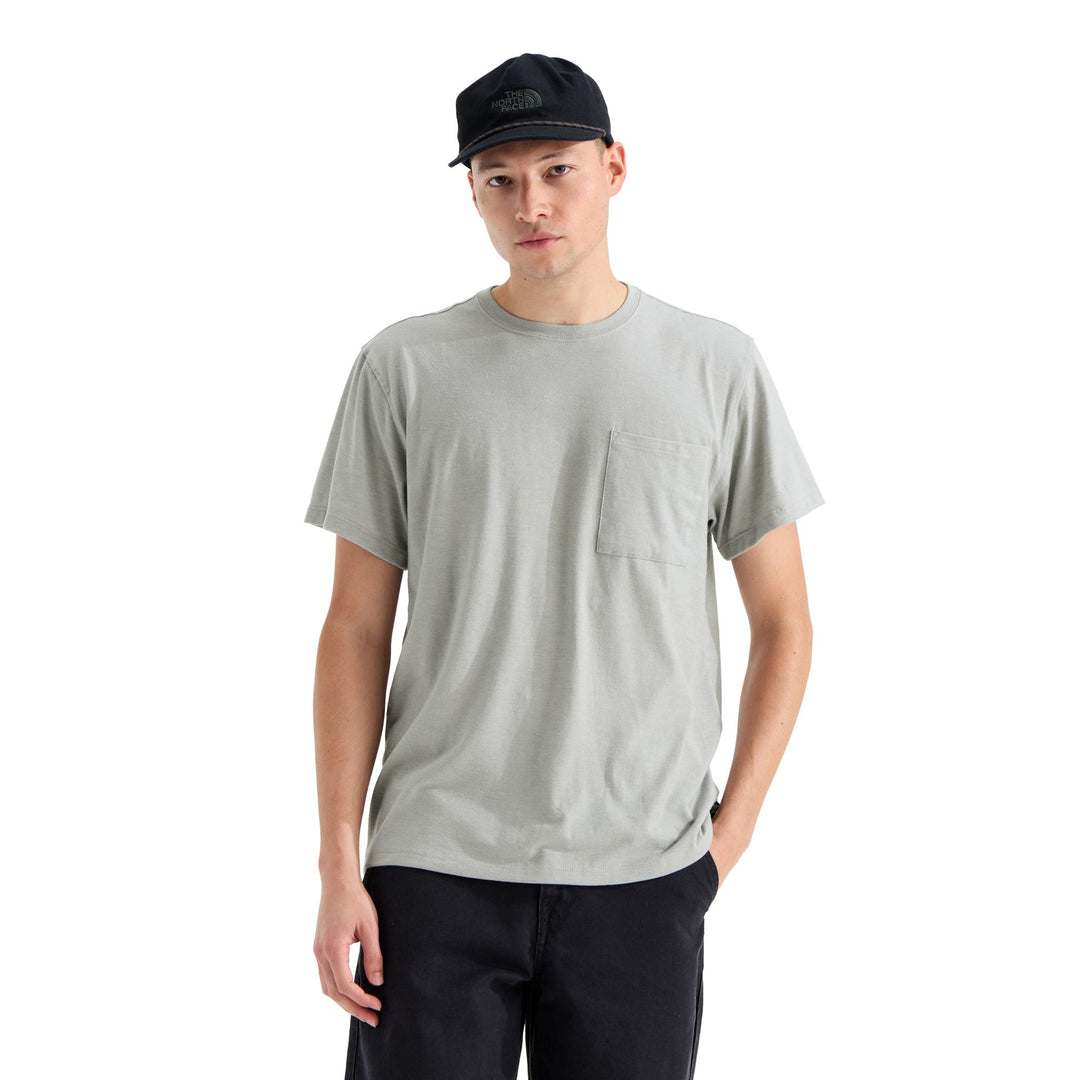 The North Face Men's Tri-Blend Short-Sleeve Pocket Tee