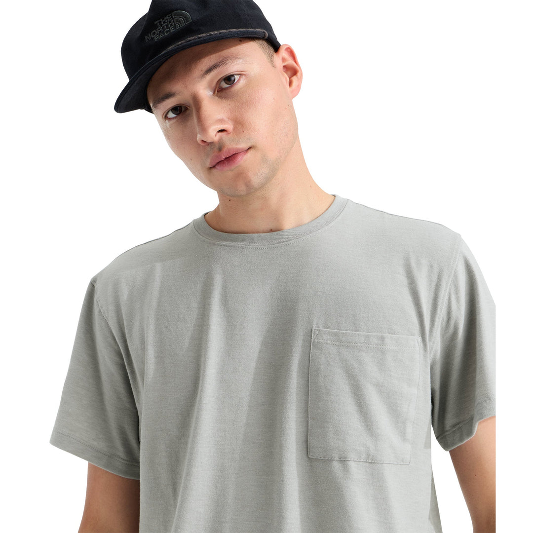 The North Face Men's Tri-Blend Short-Sleeve Pocket Tee