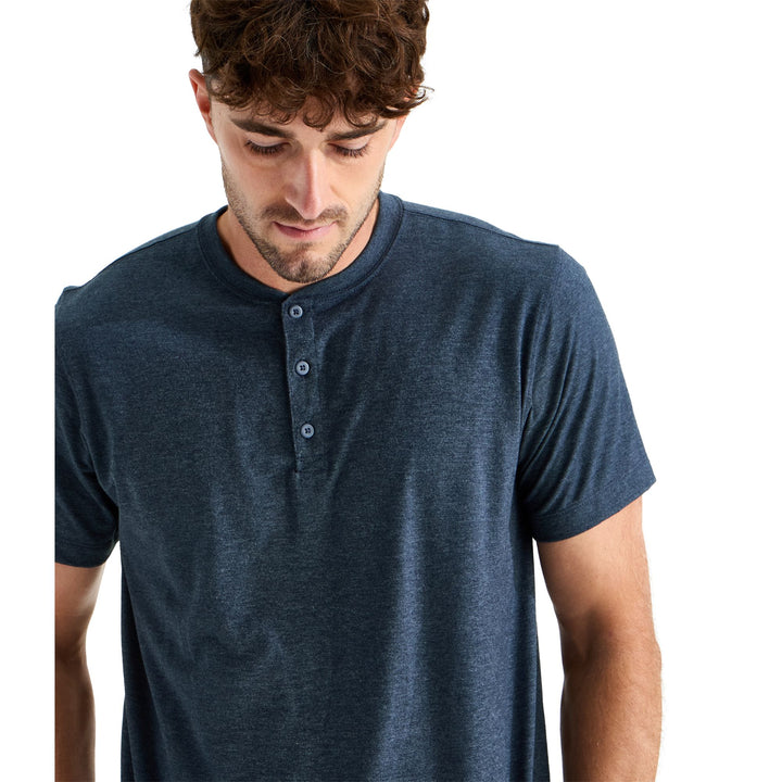 The North Face Men's Tri-Blend Short-Sleeve Henley