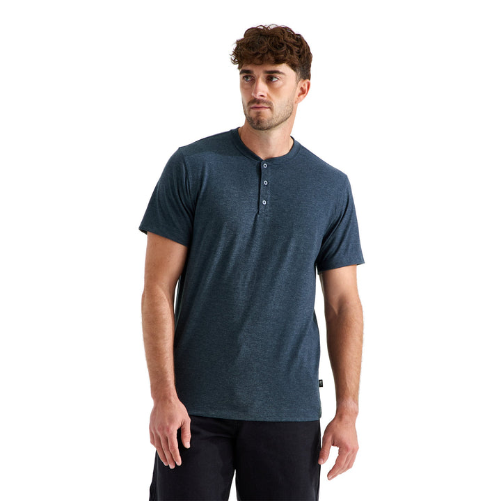 The North Face Men's Tri-Blend Short-Sleeve Henley