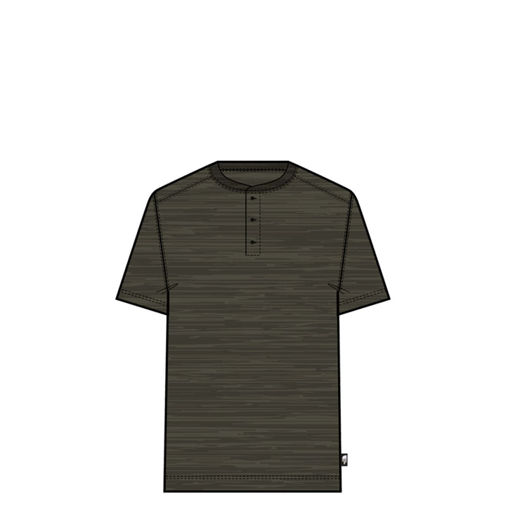 The North Face Men's Tri-Blend Short-Sleeve Henley