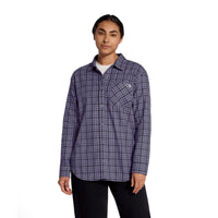 Grounded Plum Mini Shadow Plaid