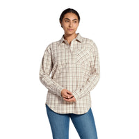 White Dune Mini Shadow Plaid