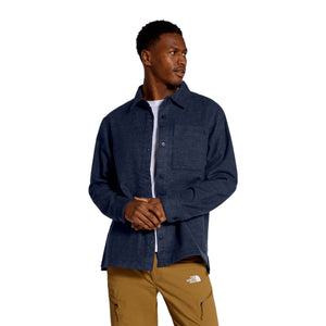 Summit Navy Grain Plaid
