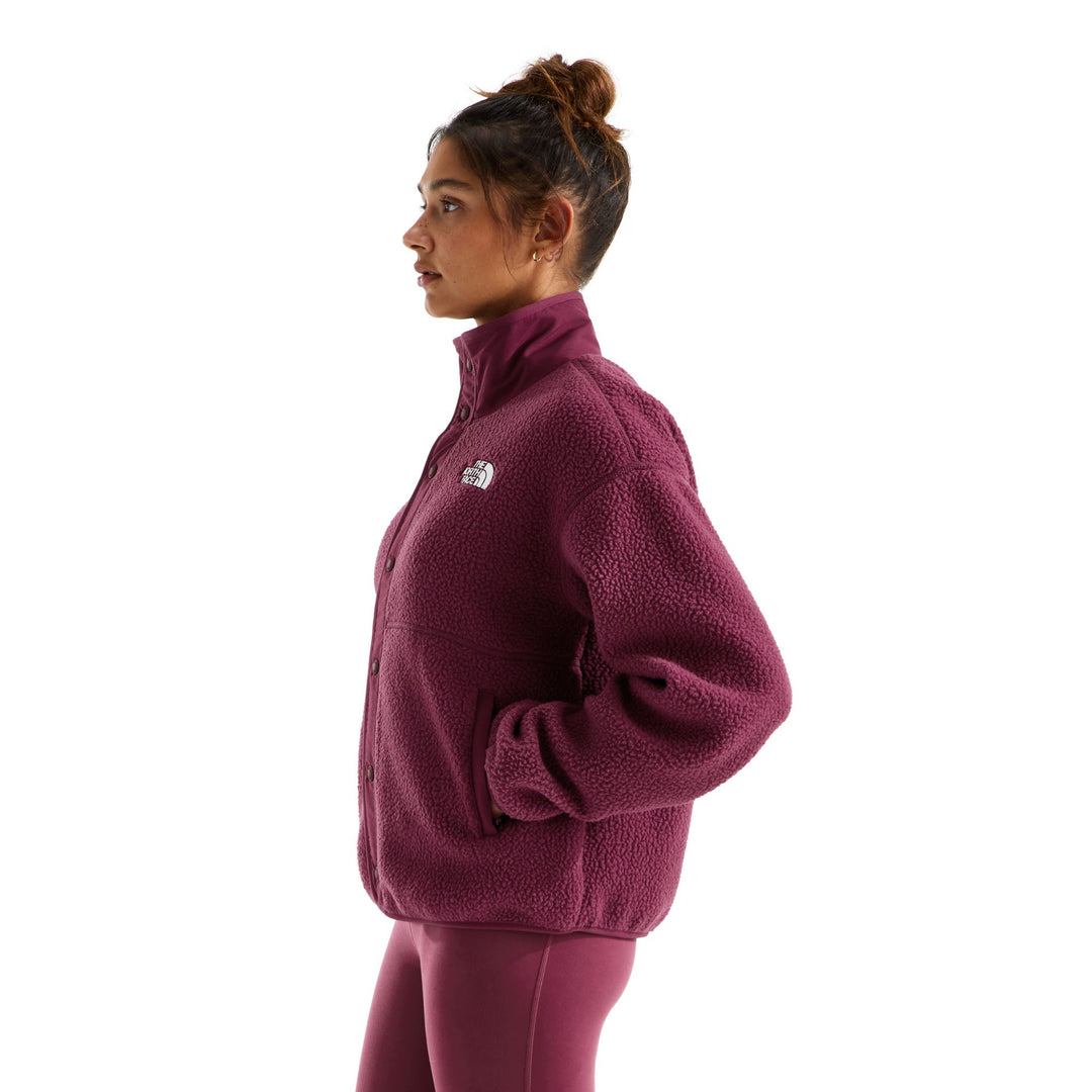 The North Face Women's Cragmont Snap Front Fleece Jacket