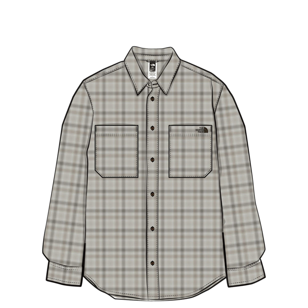 The North Face Men's Mountain Falls Flannel Button-Down Long-Sleeve Shirt