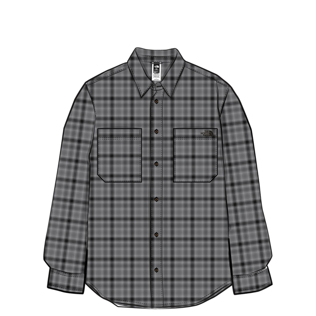 The North Face Men's Mountain Falls Flannel Button-Down Long-Sleeve Shirt