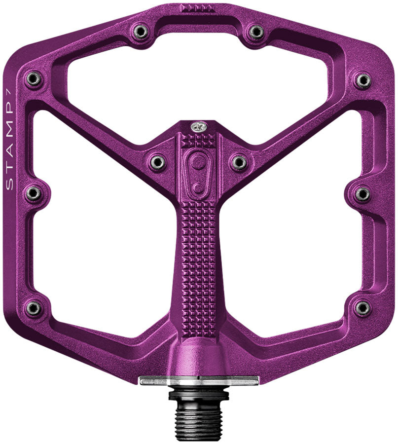 Crankbrothers Stamp 7 Pedals - Platform Aluminum 9/16" Purple Large