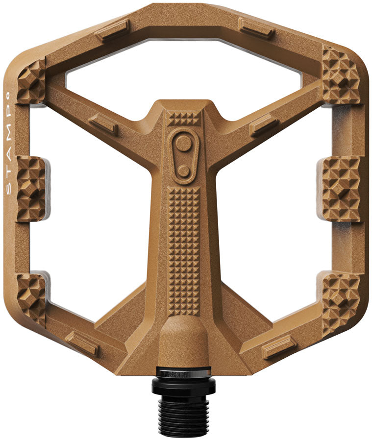 Crankbrothers Stamp 0 Pedals - Platform Composite 9/16" Brown Small