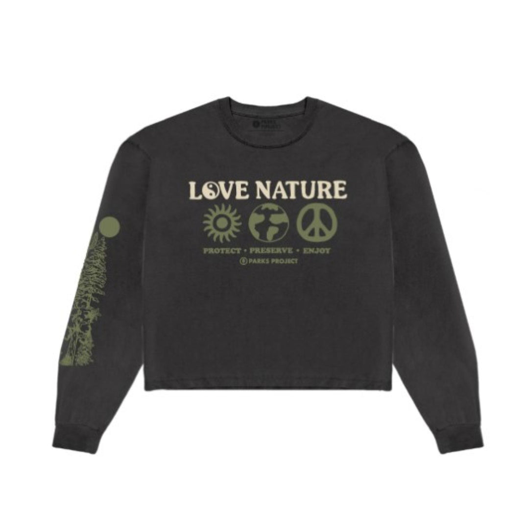 Parks Project Women's Love Nature Boxy Long Sleeve Tee