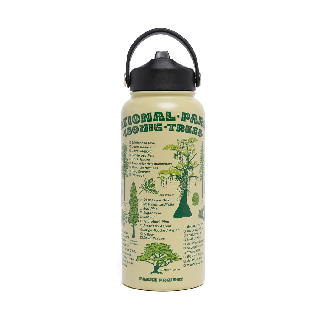 Parks Project Iconic Trees Checklist 32Oz. Insulated Water Bottle