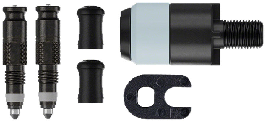 Schwalbe Clik Valve Conversion Kit - Presta Valves Pair Pump Head Adapter