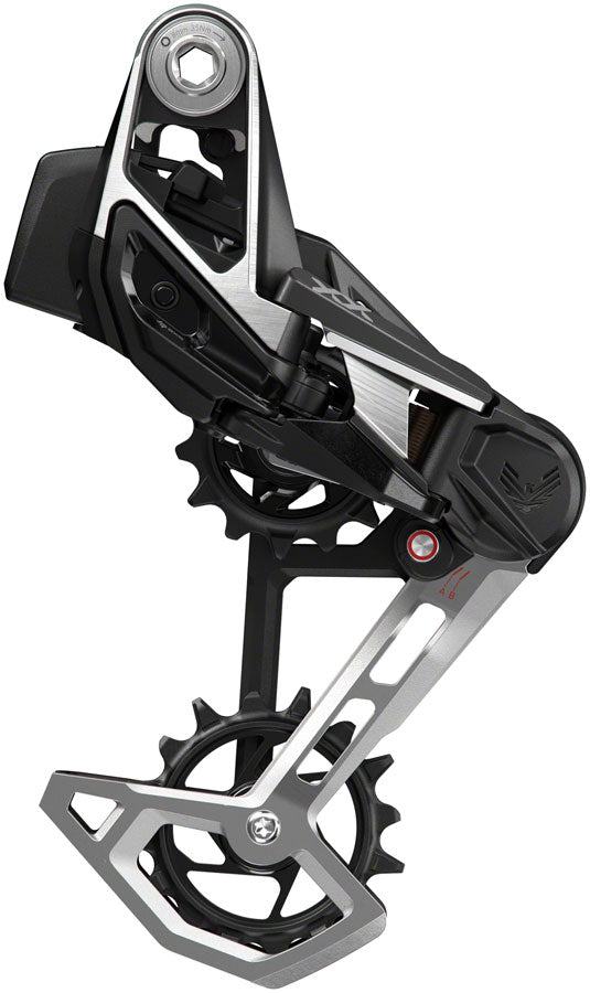 SRAM XX Eagle T-Type AXS Rear Derailleur - 12-Speed 52t Max Battery Not Included UDH Hangerless Aluminum Cage BLK/Silver