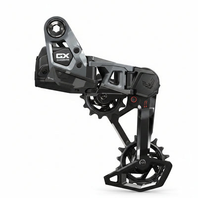 SRAM GX Eagle T-Type AXS Rear Derailleur - 12-Speed 52t Max Battery Not Included UDH Hangerless Steel Cage BLK