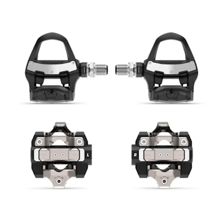 Garmin Rally RK/XC210 LOOK KEO/Shimano SPD Power Meter Pedals Bundle