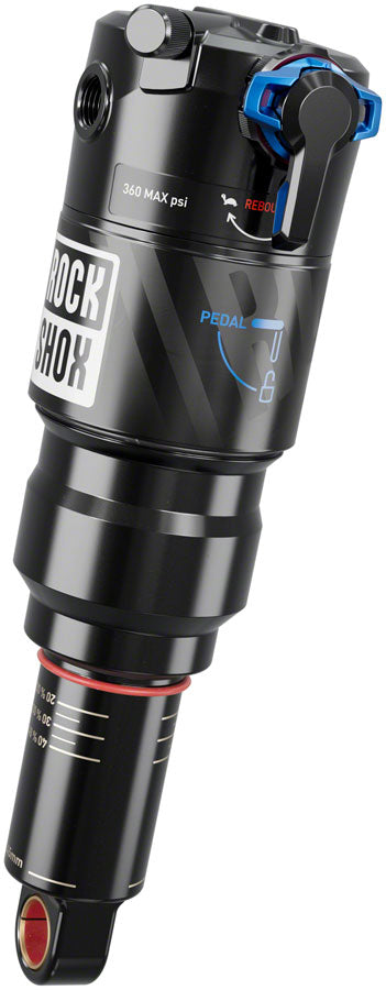 RockShox Deluxe Ultimate RCT  Rear Shock - 165 x 40mm Linear XL 4 Neg/0 Pos Tokens Reb 55 / Comp 30 Lock Out 4 Trunnion/Std C2