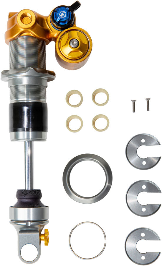 Ohlins TTX22 m.2 Coil Rear Shock - Metric 225mm x 75mm Trunnion Gold