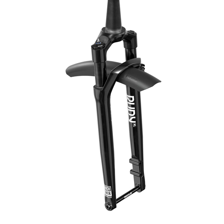 RockShox Rudy XL Ultimate A1 Suspension Fork 700C Solo Air 50mm 1-1/8''-1.5'' 12x100mm TA Rake: 45mm Black