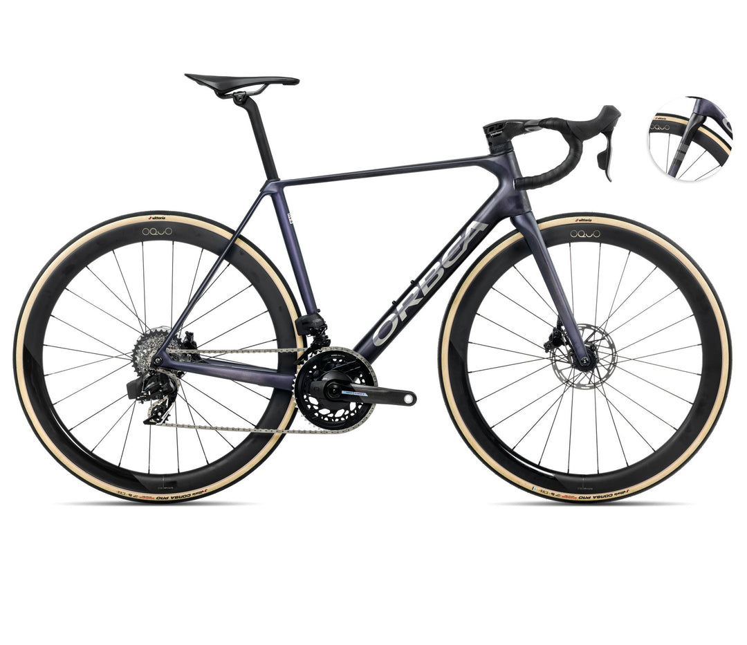 Orbea ORCA M21eLTD PWR Tanzanite (Matt) - Carbon Raw (Matt)