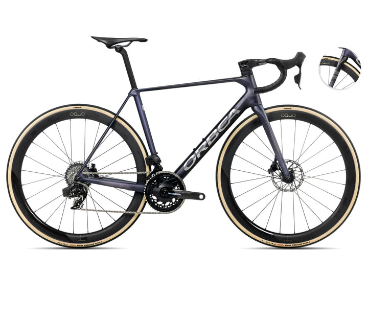 Orbea ORCA M21eLTD PWR Tanzanite (Matt) - Carbon Raw (Matt)