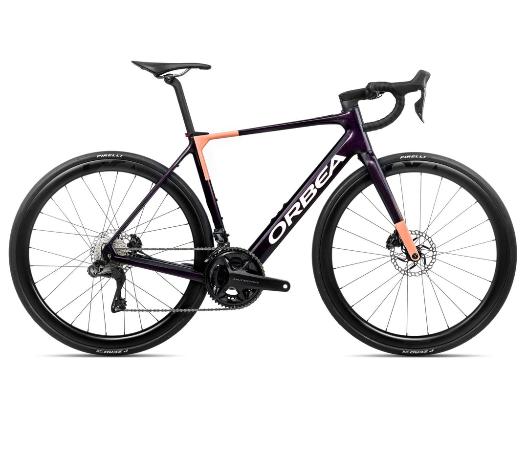 Orbea GAIN M20i 20mph Fantasy Purple Carbon View (Gloss) - Orange Cloud (Matt)
