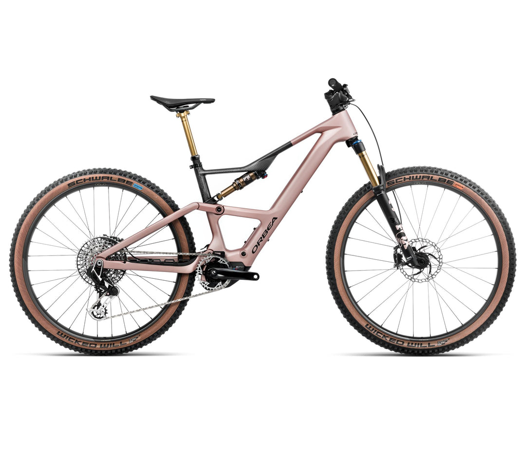 Orbea RISE SL M-LTD 420W 20mph Desert Rose - Carbon Raw (Matt)