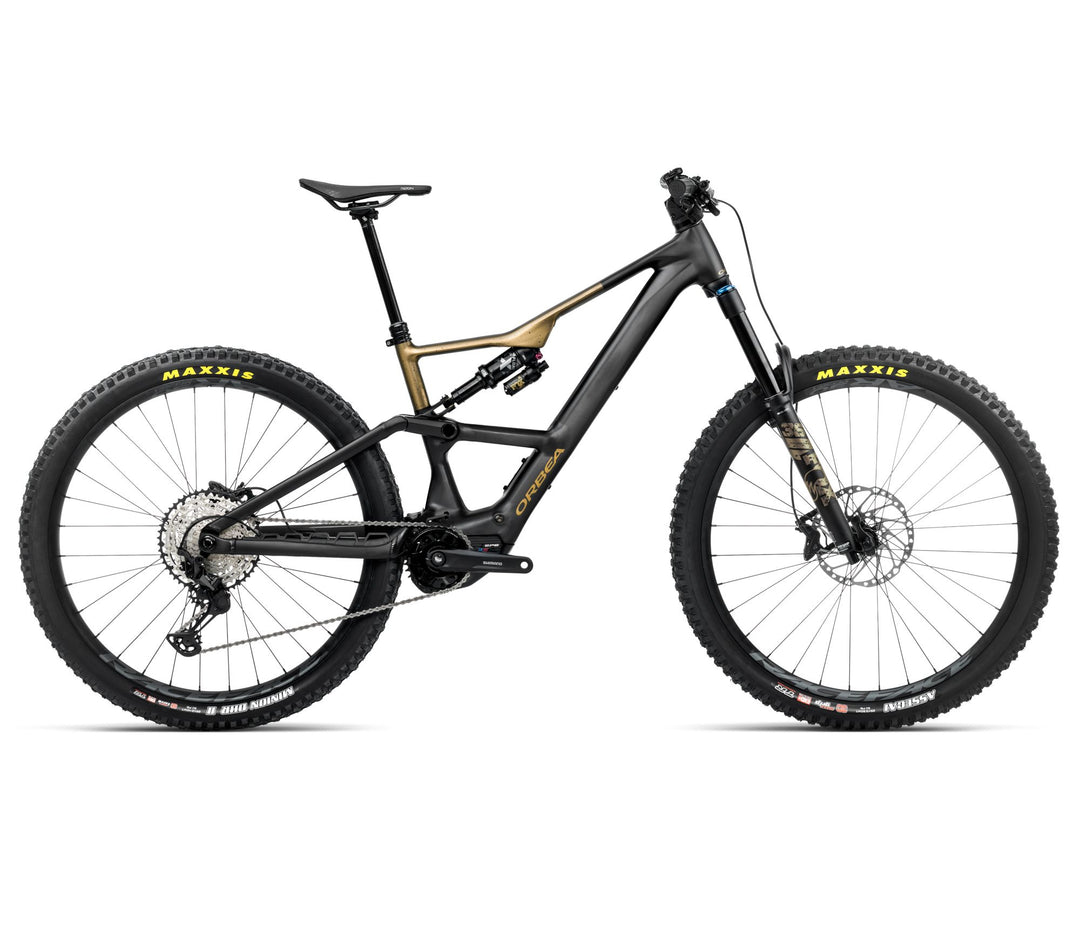 Orbea RISE LT H10 20mph 2025 Diamond Black-Splash Olive Green (Matt)