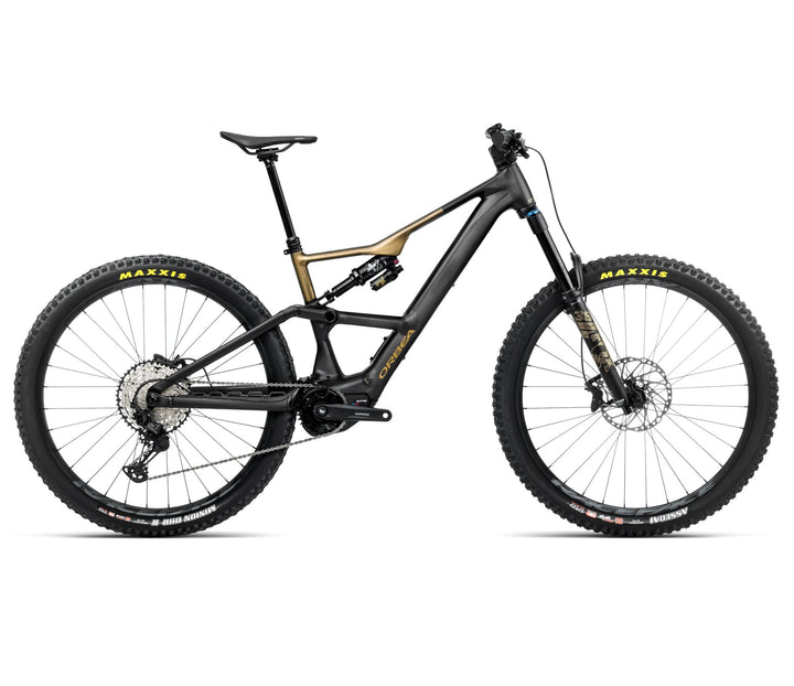 Orbea RISE LT H10 20mph 2025 Diamond Black-Splash Olive Green (Matt)