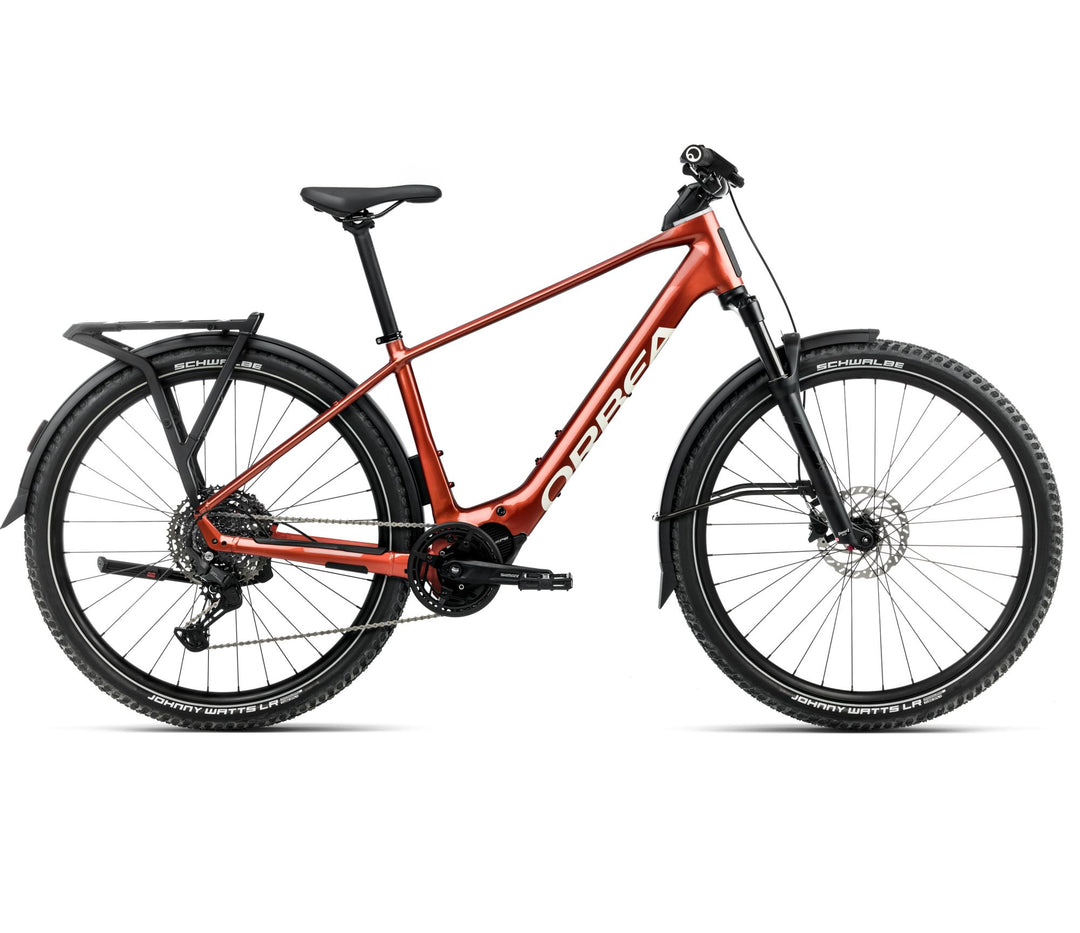 Orbea KEMEN ADV 20 28mph 2025 Mars Red - Ivory White (Gloss)
