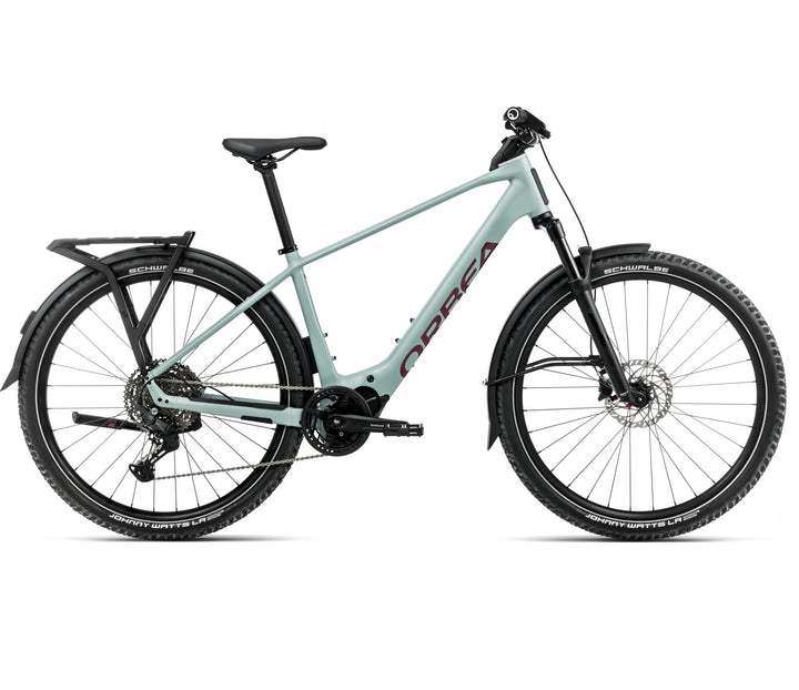 Orbea KEMEN ADV 20 28mph 2025 Blue Stone (Matt) - Burgundy (Gloss)