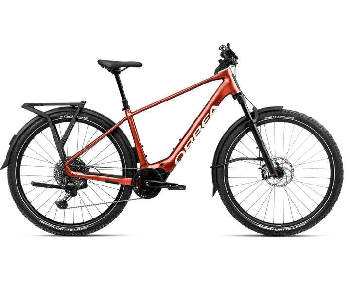Orbea KEMEN ADV 10 28mph 2025 Mars Red - Ivory White (Gloss)