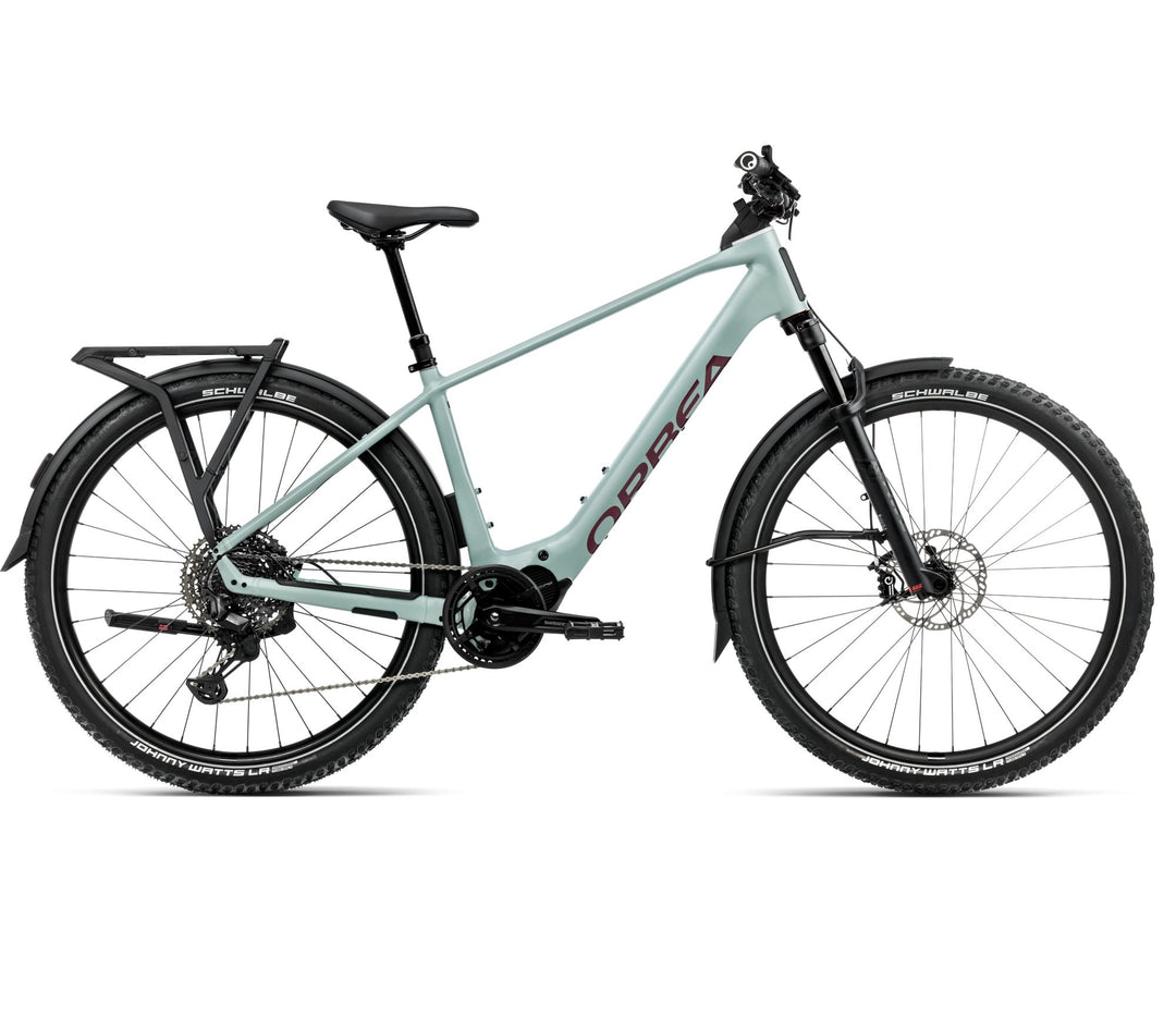 Orbea KEMEN ADV 10 28mph 2025 Blue Stone (Matt) - Burgundy (Gloss)