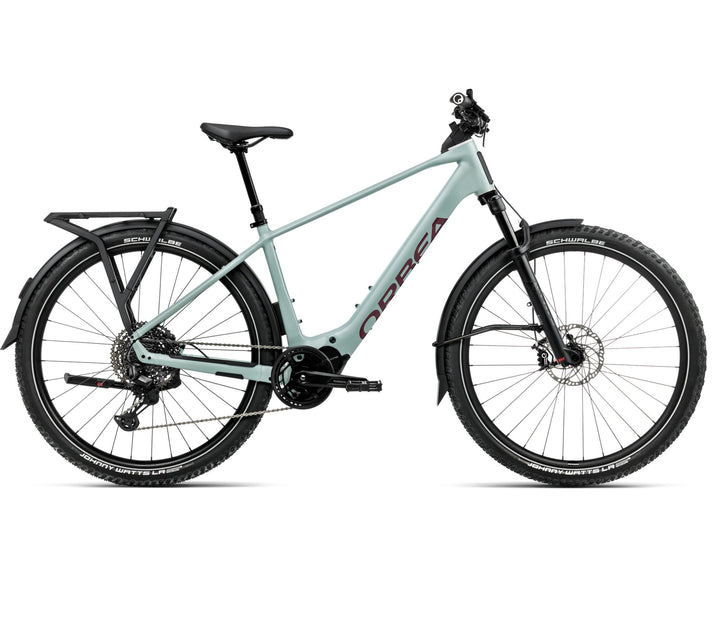 Orbea KEMEN ADV 10 28mph 2025 Blue Stone (Matt) - Burgundy (Gloss)